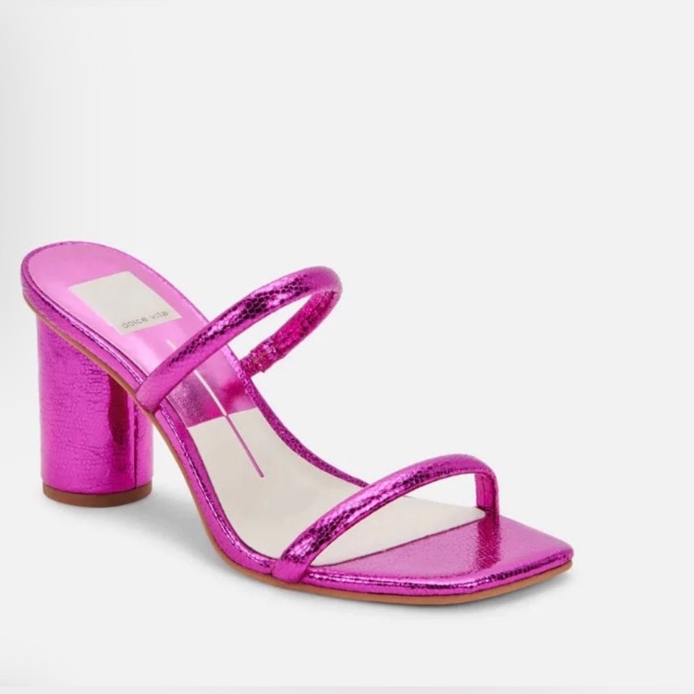 NWT Dolce Vita Noles metallic Stella heel